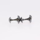 LOUIS VUITTON Taiga Buton de Manchette Cuffs Ardoise Silver M30566 Auth bs35759-22