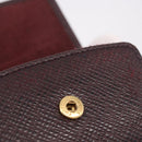LOUIS VUITTON Taiga Buton de Manchette Cuffs Ardoise Silver M30566 Auth bs35759-10