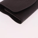 LOUIS VUITTON Taiga Buton de Manchette Cuffs Ardoise Silver M30566 Auth bs35759-7