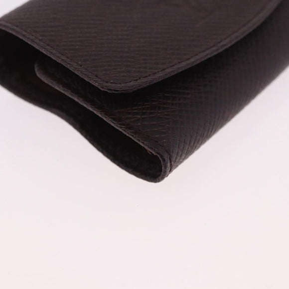 LOUIS VUITTON Taiga Buton de Manchette Cuffs Ardoise Silver M30566 Auth bs35759