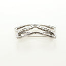 CHANEL Brooch Metal Silver CC Auth bs35760M-15