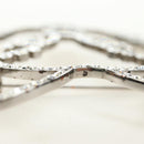 CHANEL Brooch Metal Silver CC Auth bs35760M-16