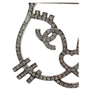 CHANEL Brooch Metal Silver CC Auth bs35760M-5