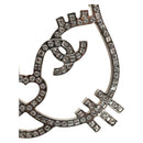 CHANEL Brooch Metal Silver CC Auth bs35760M-6