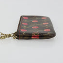 LOUIS VUITTON Monogram Cherry Pochette Cles Coin Purse M95042 LV Auth bs35761-4