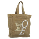 LOUIS VUITTON That's Love MM Tote Bag Canvas Brown M95466 LV Auth bs35762A-1