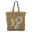 LOUIS VUITTON That's Love MM Tote Bag Canvas Brown M95466 LV Auth bs35762A-13