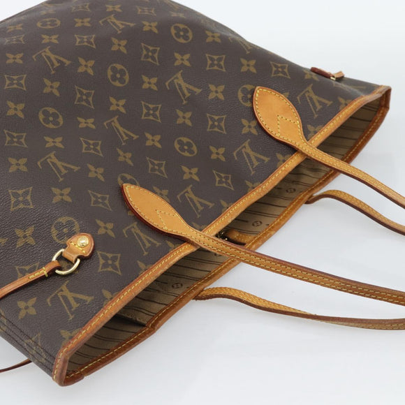 LOUIS VUITTON Monogram Neverfull MM Tote Bag M40156 LV Auth bs35763A