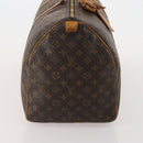 LOUIS VUITTON Monogram Keepall 55 Boston Bag M41424 LV Auth bs35764-4