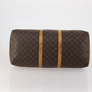 LOUIS VUITTON Monogram Keepall 55 Boston Bag M41424 LV Auth bs35764-5