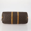LOUIS VUITTON Monogram Keepall Bandouliere 55 Boston Bag M41414 LV Auth bs35765-5