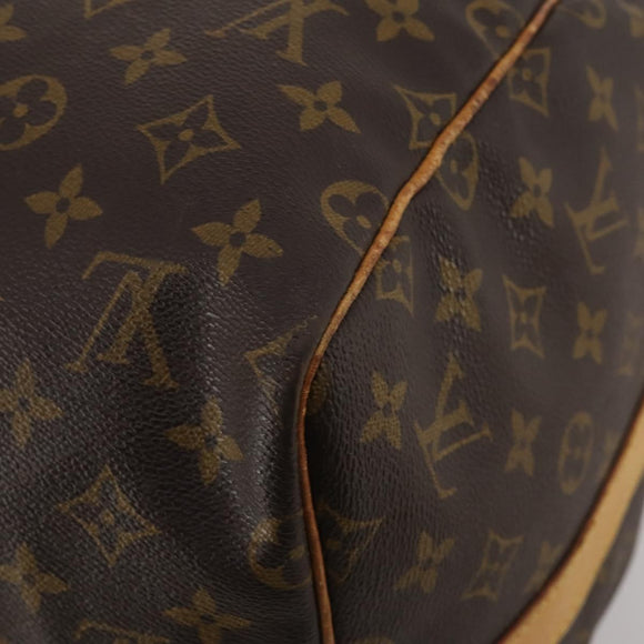 LOUIS VUITTON Monogram Keepall Bandouliere 55 Boston Bag M41414 LV Auth bs35765