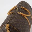 LOUIS VUITTON Monogram Keepall Bandouliere 55 Boston Bag M41414 LV Auth bs35765-6