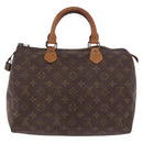 LOUIS VUITTON Monogram Speedy 30 Hand Bag M41526 LV Auth bs35766-2