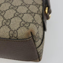 GUCCI GG Supreme Shoulder Bag PVC Beige Gold 499621 Auth bs35770-12
