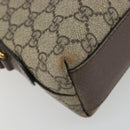 GUCCI GG Supreme Shoulder Bag PVC Beige Gold 499621 Auth bs35770-13
