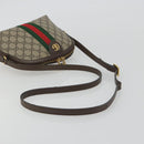 GUCCI GG Supreme Shoulder Bag PVC Beige Gold 499621 Auth bs35770-7