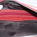 LOEWE Hand Bag Canvas Beige Silver Auth bs35772-18