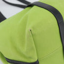 BOTTEGA VENETA Tote Bag Canvas Green Black 256763 Auth bs35773-14
