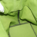 BOTTEGA VENETA Tote Bag Canvas Green Black 256763 Auth bs35773-18