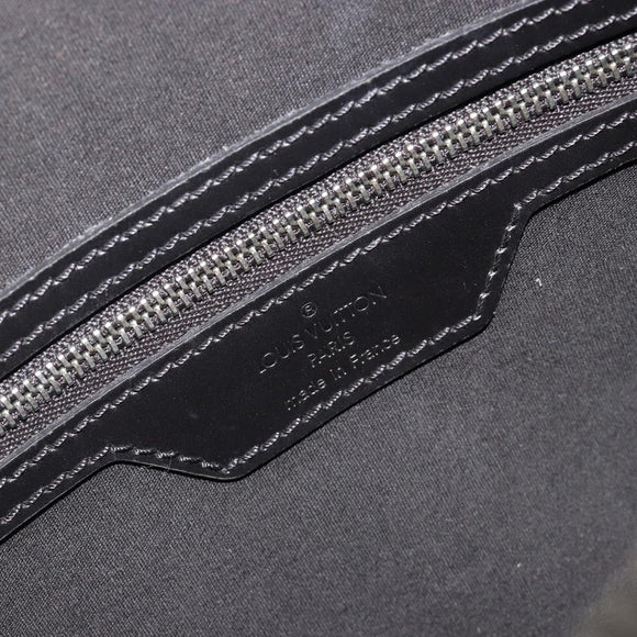 LOUIS VUITTON Monogram Mat Malden Hand Bag Black M55132 LV Auth bs35776