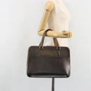 LOUIS VUITTON Monogram Mat Malden Hand Bag Black M55132 LV Auth bs35776-24