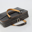 LOUIS VUITTON Monogram Mat Malden Hand Bag Black M55132 LV Auth bs35776-6