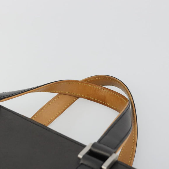 LOUIS VUITTON Monogram Mat Malden Hand Bag Black M55132 LV Auth bs35776