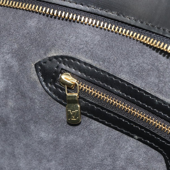 LOUIS VUITTON Epi Saint Jacques Shopping Shoulder Bag Black M52262 Auth bs35780V