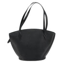 LOUIS VUITTON Epi Saint Jacques Shopping Shoulder Bag Black M52262 Auth bs35780V-2