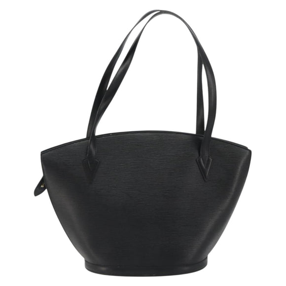 LOUIS VUITTON Epi Saint Jacques Shopping Shoulder Bag Black M52262 Auth bs35780V
