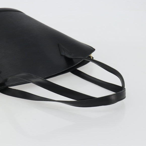 LOUIS VUITTON Epi Saint Jacques Shopping Shoulder Bag Black M52262 Auth bs35780V