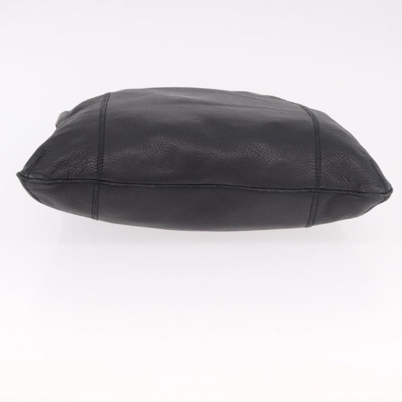 BOTTEGA VENETA Hand Bag Outlet Leather Black 115778 Auth bs35781