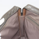 BOTTEGA VENETA INTRECCIATO Business Bag Leather 2way Gray Auth bs35785-21