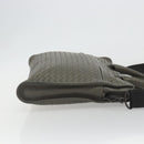 BOTTEGA VENETA INTRECCIATO Business Bag Leather 2way Gray Auth bs35785-3