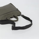 BOTTEGA VENETA INTRECCIATO Business Bag Leather 2way Gray Auth bs35785-9