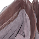 BOTTEGA VENETA INTRECCIATO Business Bag Black Silver 155172 Auth bs35786-18