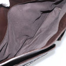 BOTTEGA VENETA INTRECCIATO Business Bag Black Silver 155172 Auth bs35786-22
