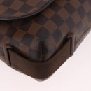 LOUIS VUITTON Damier Ebene Brooklyn MM Shoulder Bag N51211 LV Auth bs35787A-9