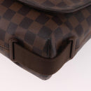 LOUIS VUITTON Damier Ebene Brooklyn MM Shoulder Bag N51211 LV Auth bs35787A-15