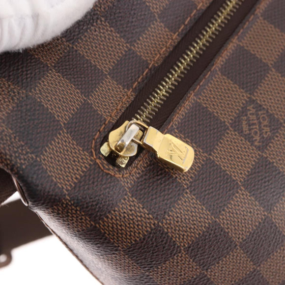 LOUIS VUITTON Damier Ebene Brooklyn MM Shoulder Bag N51211 LV Auth bs35787A