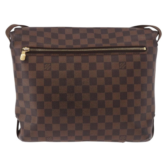 LOUIS VUITTON Damier Ebene Brooklyn MM Shoulder Bag N51211 LV Auth bs35787A