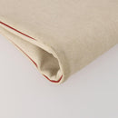 HERMES Garment Cover Canvas Leather Beige Gold Auth bs35793V-14