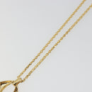 SAINT LAURENT Necklace Metal Gold Tone Auth bs35794-11