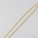SAINT LAURENT Necklace Metal Gold Tone Auth bs35794-13