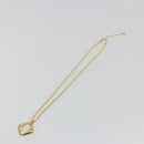 SAINT LAURENT Necklace Metal Gold Tone Auth bs35794-2