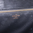 LOUIS VUITTON Epi Sellier Dragonne Clutch Bag Black M52612 LV Auth bs35798A-15