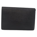 LOUIS VUITTON Epi Sellier Dragonne Clutch Bag Black M52612 LV Auth bs35798A-3