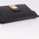 LOUIS VUITTON Epi Sellier Dragonne Clutch Bag Black M52612 LV Auth bs35798A-6