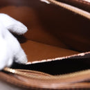 LOUIS VUITTON Monogram Vernis Houston Hand Bag Bronze M91122 LV Auth bs35800-24